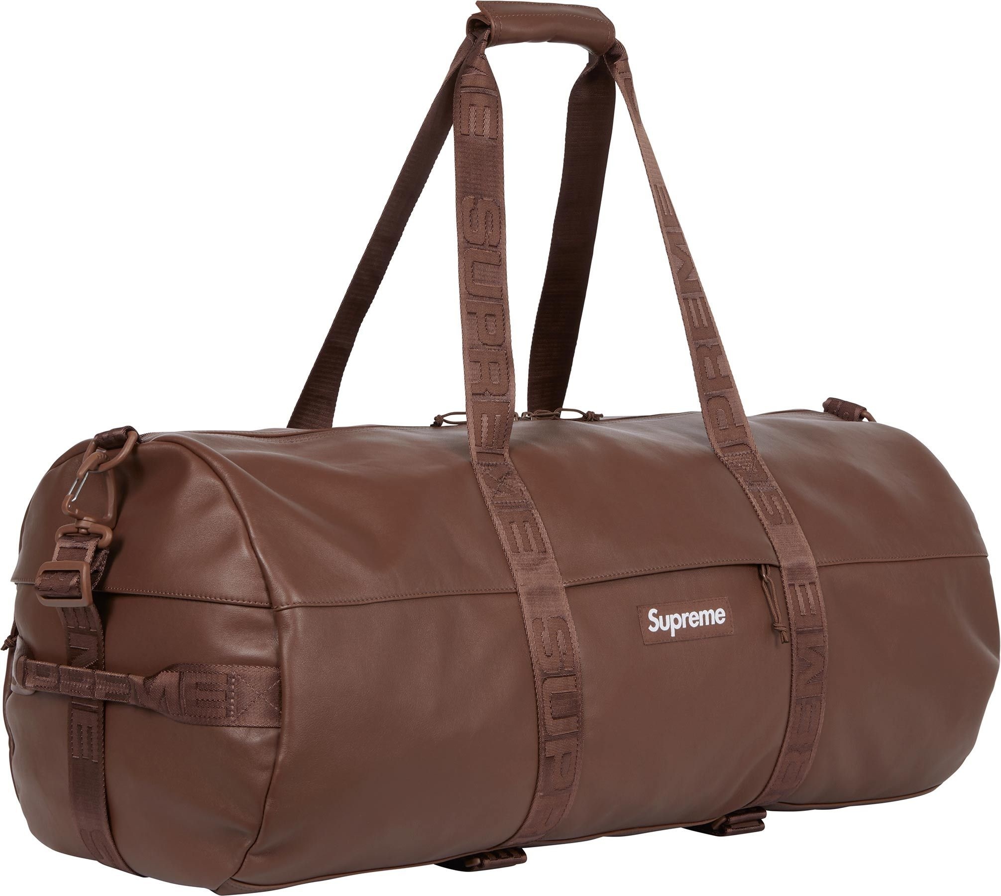 Leather Large Duffle Bag view 11